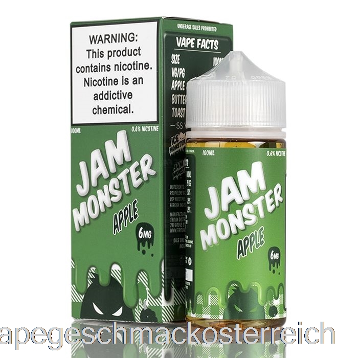 Apfel - Marmeladenmonster - 100ml 0mg Vape-Geschmack
